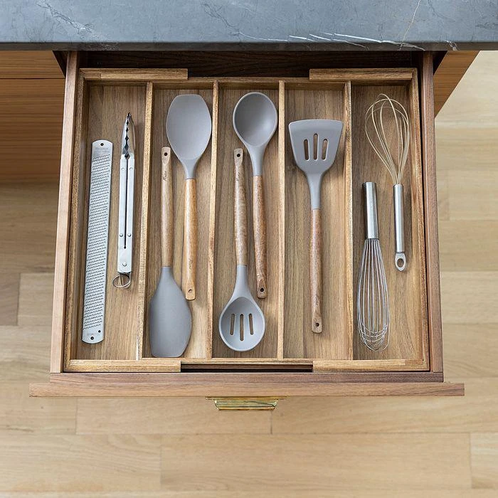 商品Neat Method|Expandable Cooking Utensil Wood Drawer Insert,价格¥329,第3张图片详细描述
