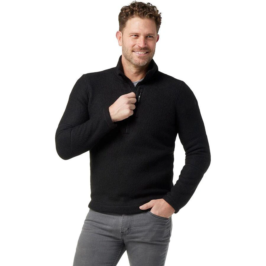 商品SmartWool|Hudson Trail Fleece 1/2-Zip Sweater - Men's,价格¥860,第1张图片