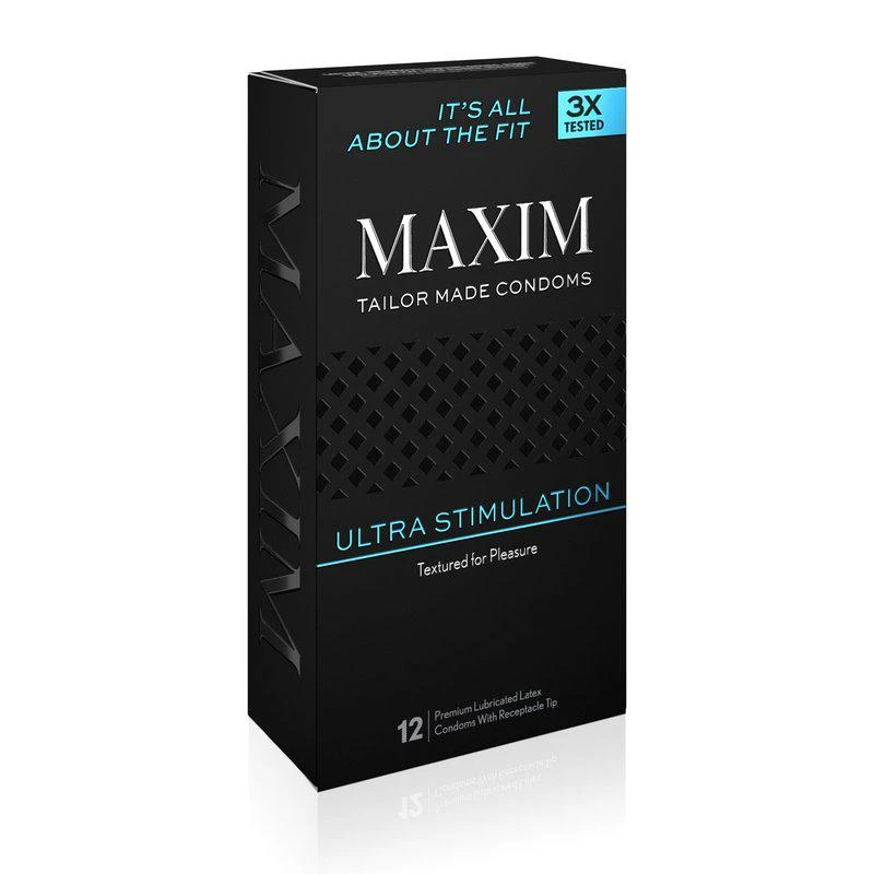 商品MAXIM|Maxim Ultra Stimulation Condoms 12PK,价格¥91,第2张图片详细描述