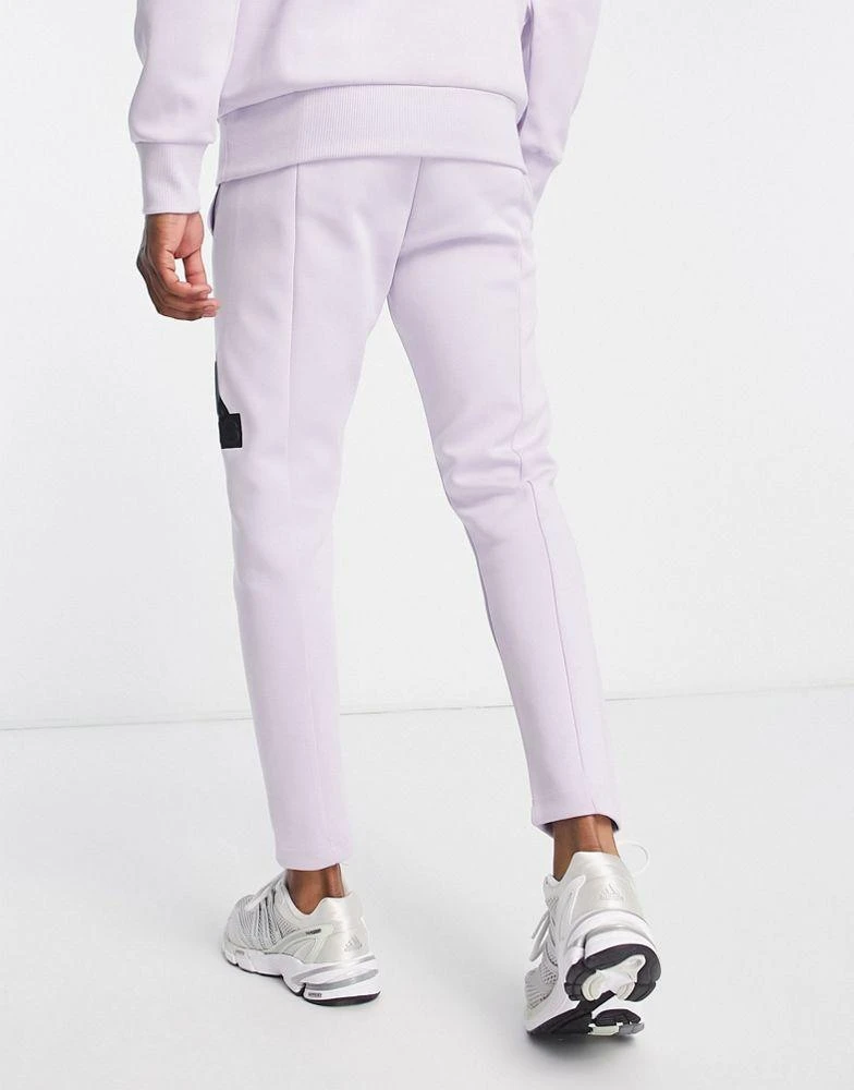 商品Adidas|adidas Sportswear future icons BOS joggers in lilac,价格¥476,第2张图片详细描述