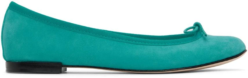 商品Repetto|Blue Cendrillon Ballerina Flats,价格¥1070,第1张图片