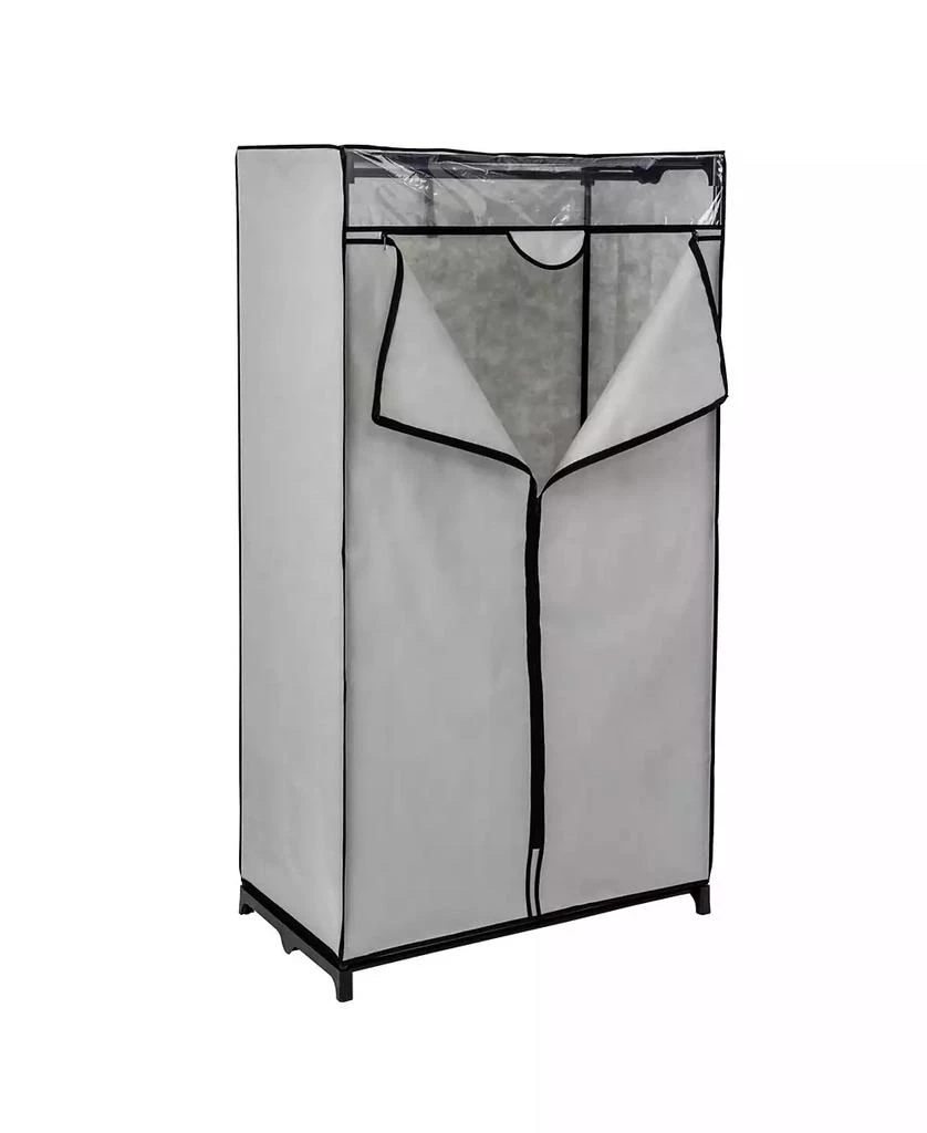 商品Honey Can Do|Wide Double Door Portable Wardrobe Closet with Cover, 36",价格¥344,第4张图片详细描述