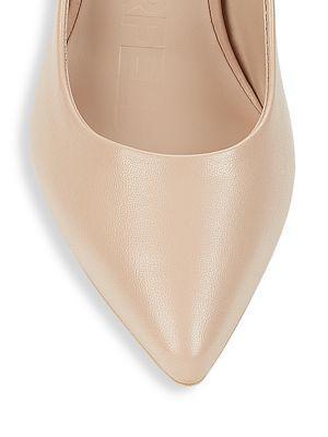 商品Karl Lagerfeld Paris|Glora Point-Toe Leather Pumps,价格¥450,第5张图片详细描述