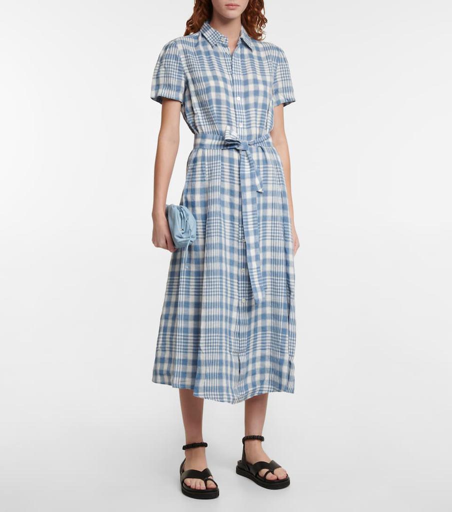 商品Ralph Lauren|格纹衬衫式连衣裙,价格¥1403,第4张图片详细描述
