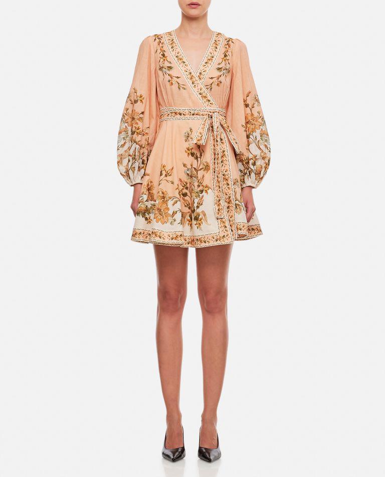 Zimmermann | Chintz Wrap Mini Cotton Dress 2973.55元 商品图片