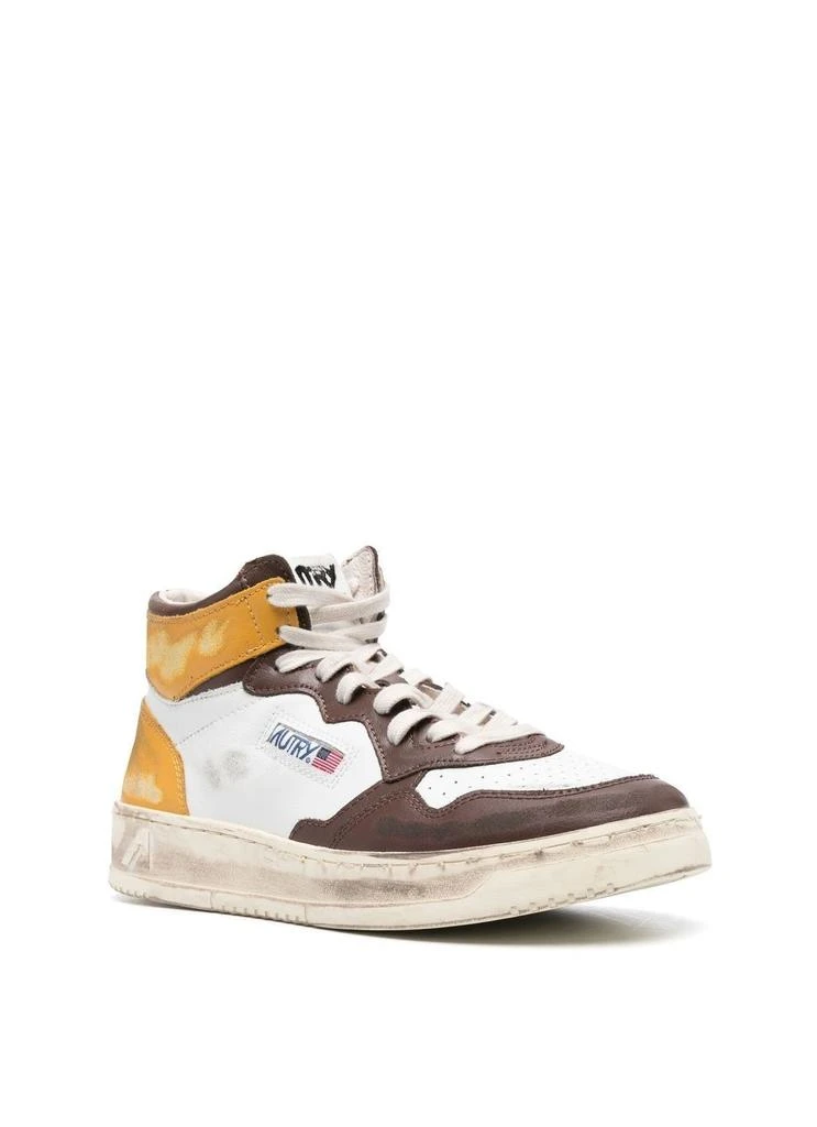 商品Autry|SUP VINT MID MAN LEAT/LEAT WHT/BRW/HON,价格¥1795,第3张图片详细描述