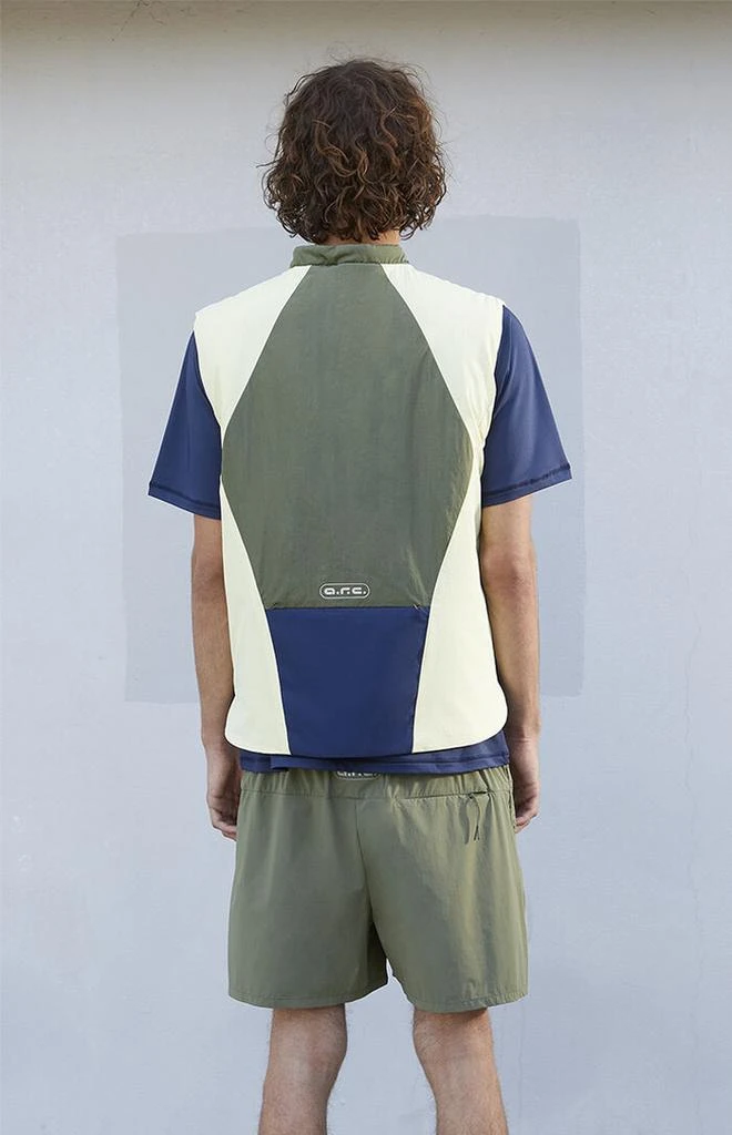 Nylon Color Block Vest 商品