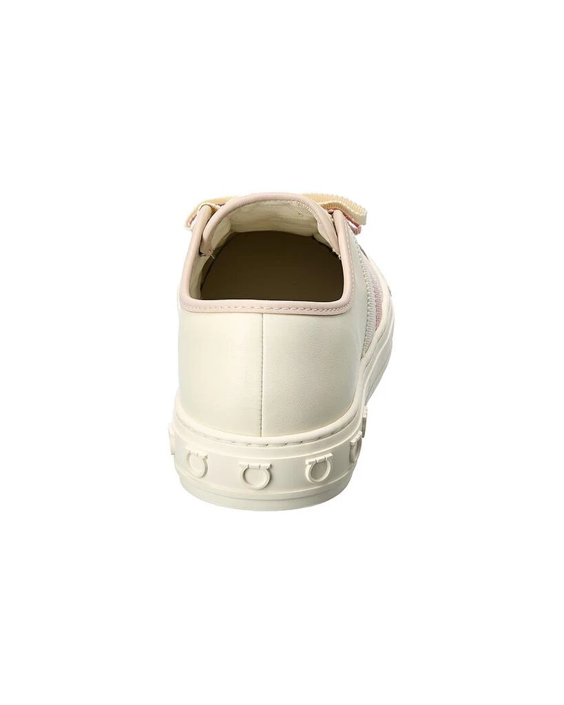 商品Salvatore Ferragamo|Salvatore Ferragamo Nataly Leather Sneaker,价格¥3613,第3张图片详细描述