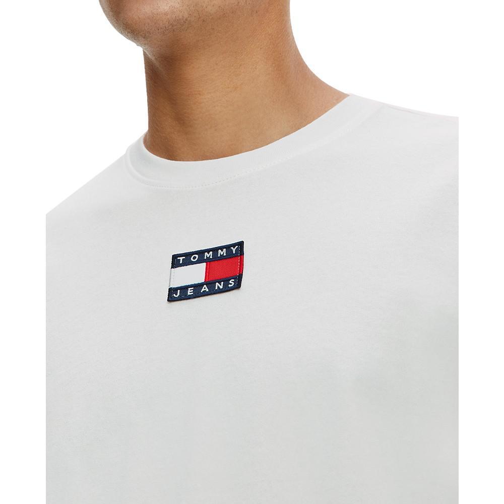 商品Tommy Hilfiger|Men's Tommy Badge Embroidered Logo T-shirt,价格¥175,第5张图片详细描述
