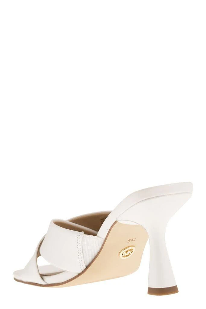 商品Michael Kors|MICHAEL KORS Clara leather sabot,价格¥902,第3张图片详细描述