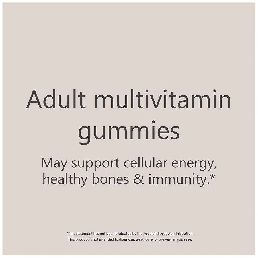 Adult Multivitamin Gummies Natural Mixed Berry, Orange & Peach 商品