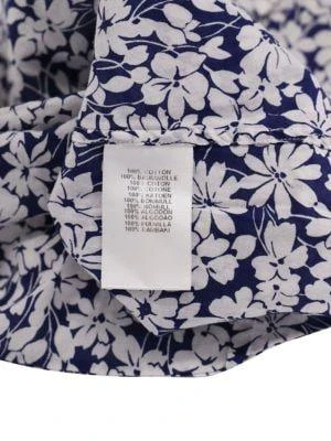 商品[二手商品] Burberry|Burberry Butterfly Sleeve Top In Floral Print Cotton,价格¥750,第2张图片详细描述