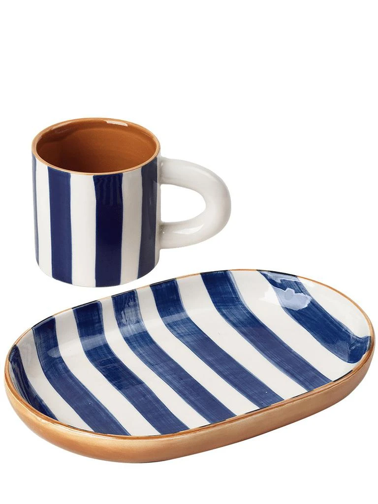 商品Ferm Living|Milu Hand-painted Porcelain Snack Set,价格¥500,第3张图片详细描述