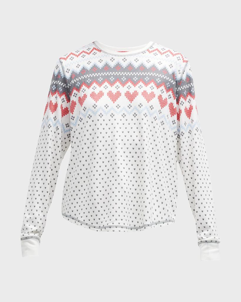 商品PJ Salvage|Happy Happy Joy Joy Printed Sweatshirt,价格¥524,第4张图片详细描述