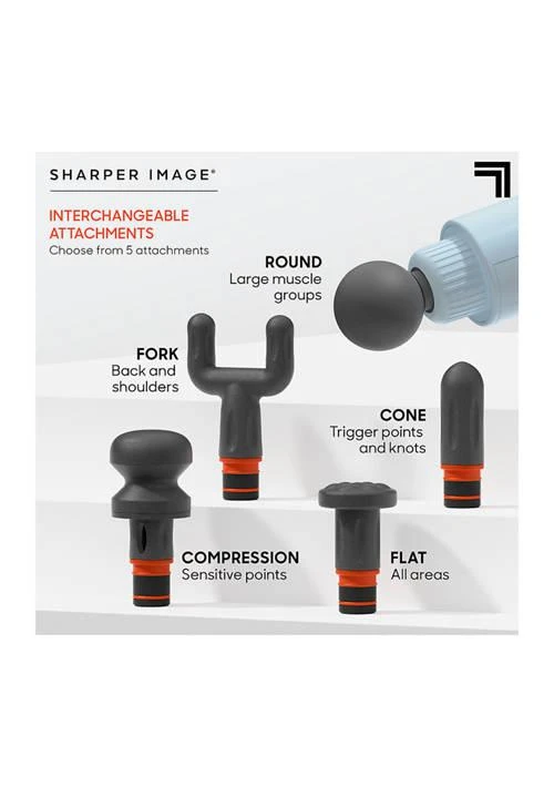 商品Sharper Image|Image Power Boost Deep Tissue Percussion Massager,价格¥896,第3张图片详细描述