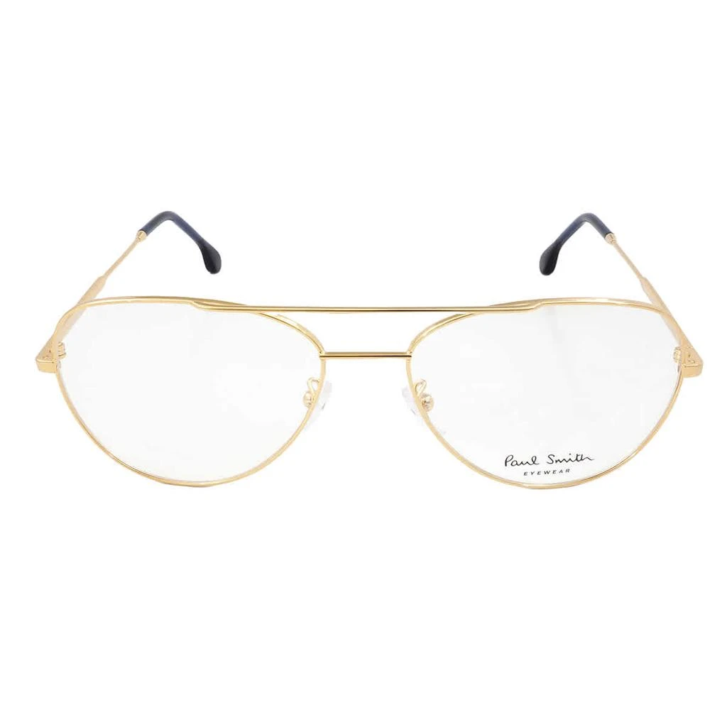 商品Paul Smith|Paul Smith Angus Demo Pilot Unisex Eyeglasses PSOP006V2 002 58,价格¥599,第1张图片