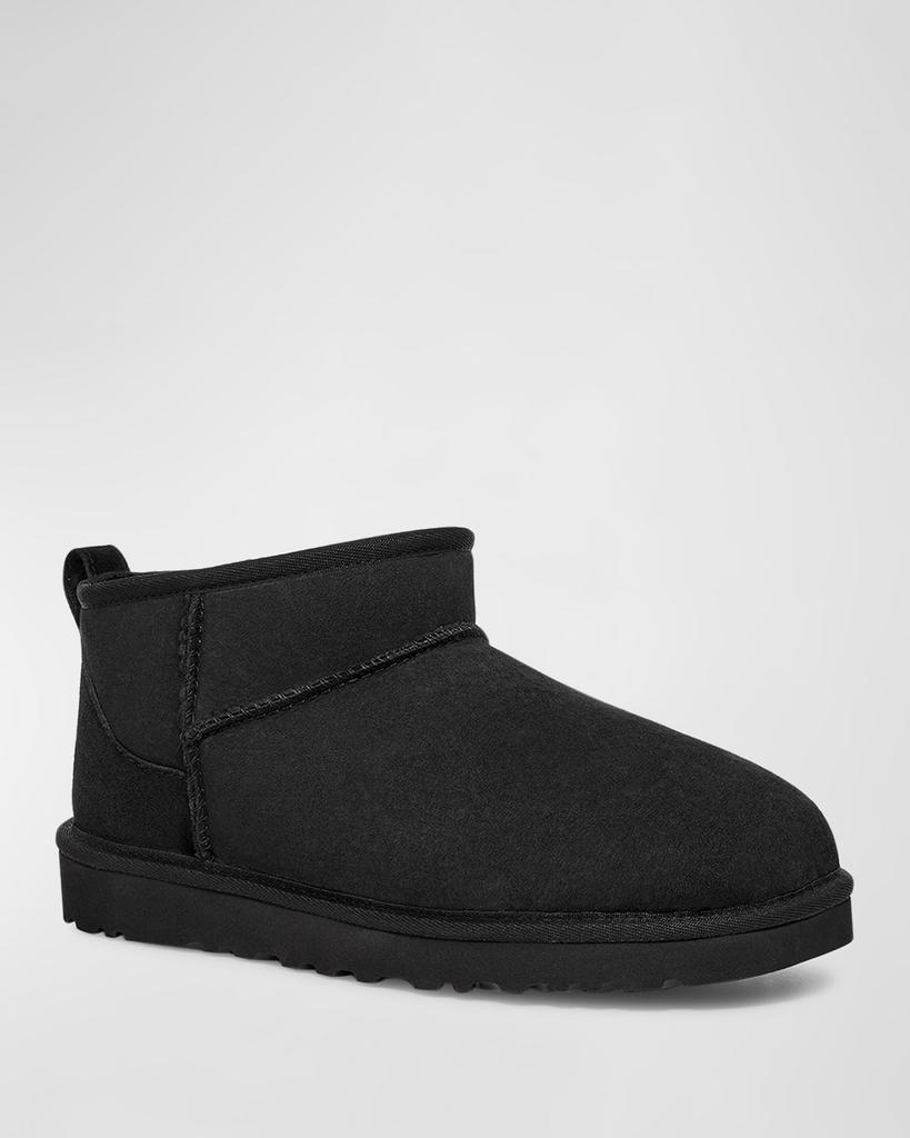 商品UGG|Men's Classic Ultra Mini Leather Ankle Boots,价格¥1007,第6张图片详细描述