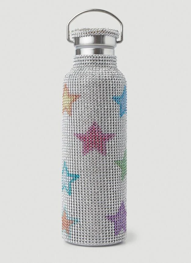 商品Collina Strada|Rhinestone Star Water Bottle in Silver,价格¥570,第1张图片