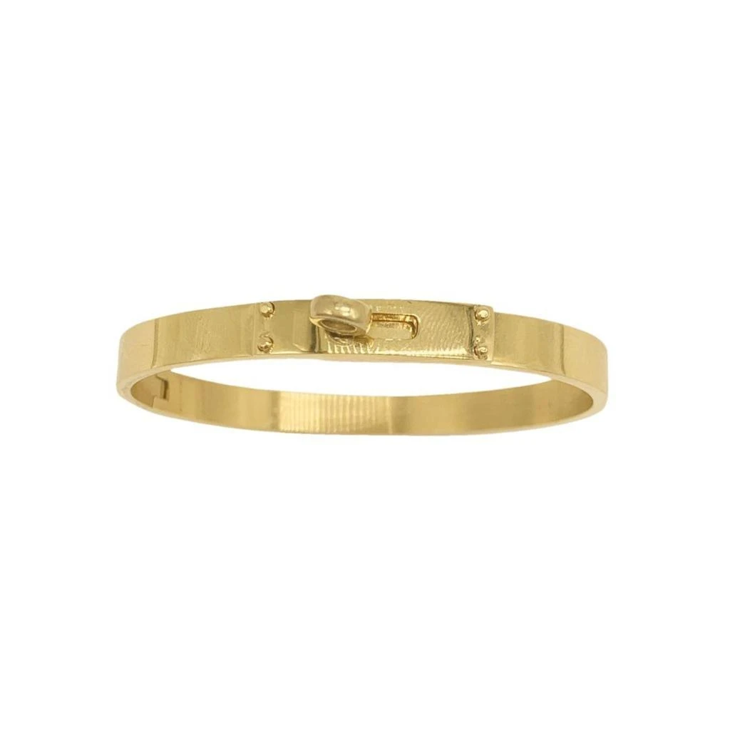 商品ADORNIA|Adornia Water Resistant Lock Bangle gold,价格¥141,第1张图片