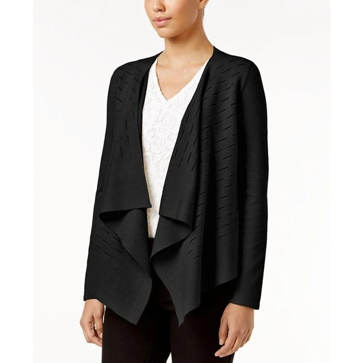 商品Alfani|Petite Slit-Detail Draped Cardigan, Created for Macy's,价格¥179,第1张图片