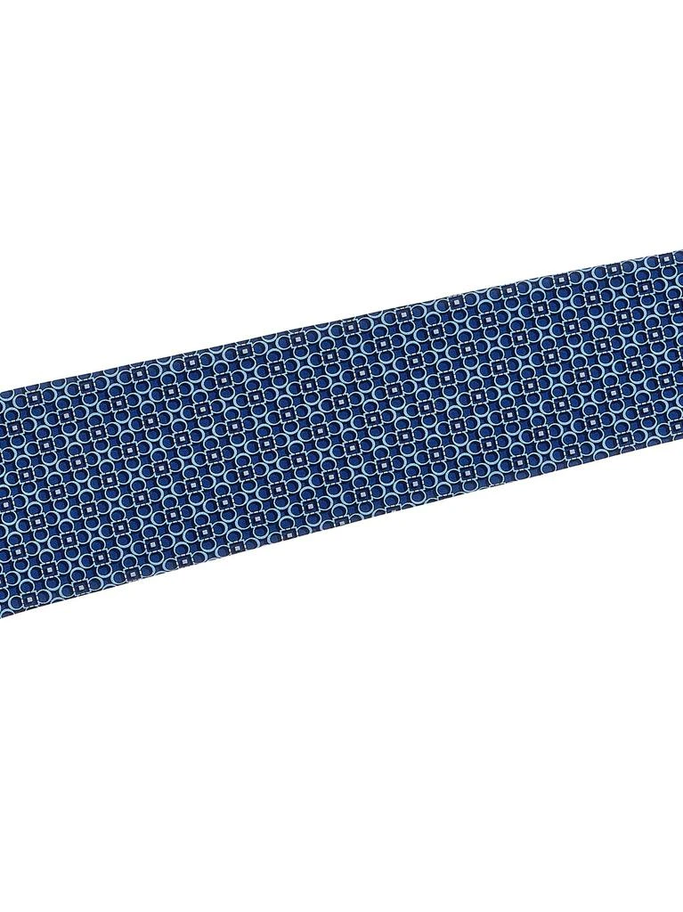 商品Salvatore Ferragamo|Printed Tie Ties, Papillon Blue,价格¥1229,第3张图片详细描述