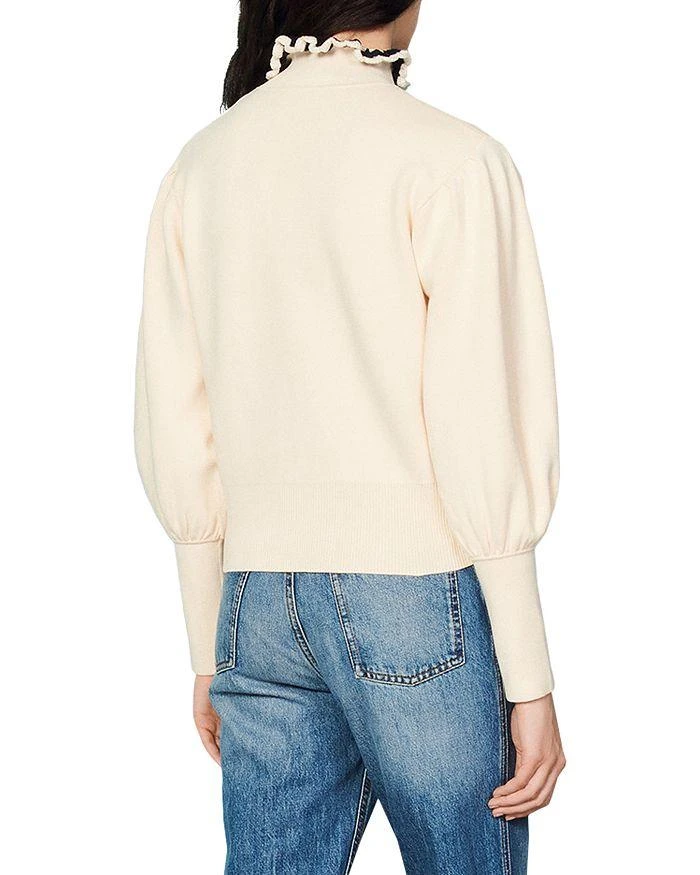 商品Sandro|Ridane Blouson Sleeve Sweater,价格¥1286,第2张图片详细描述