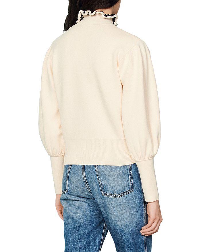 商品Sandro|Ridane Blouson Sleeve Sweater,价格¥1266,第4张图片详细描述