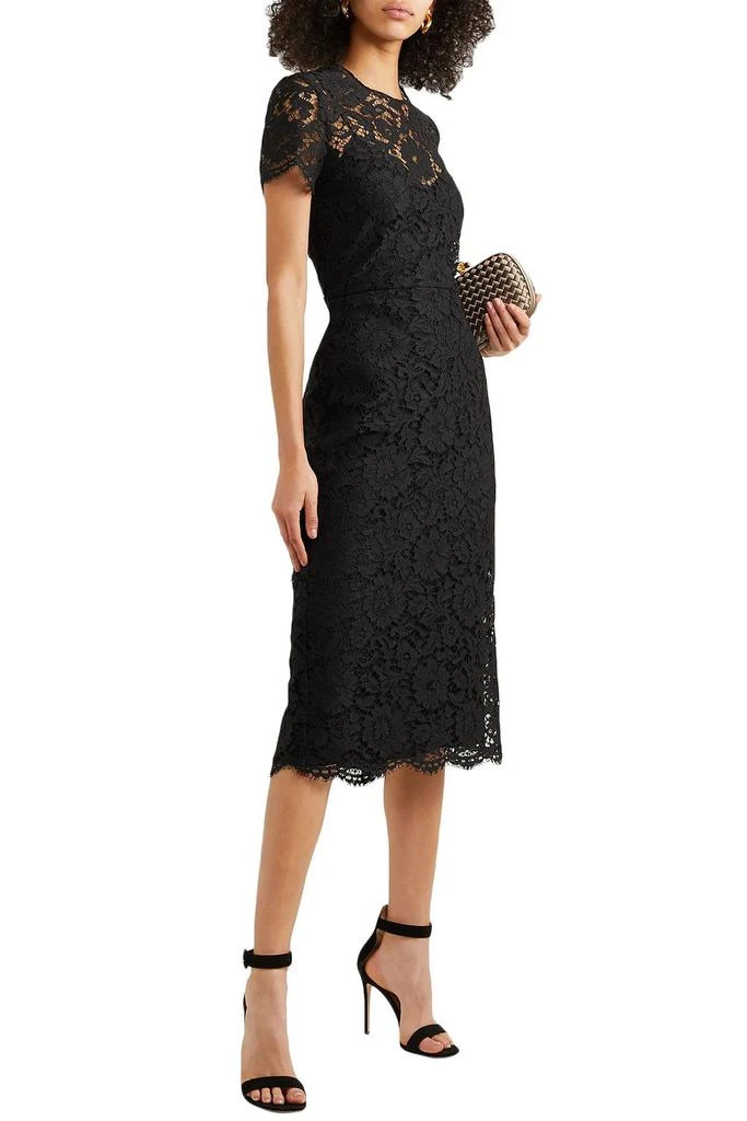 商品Valentino|Corded lace midi dress,价格¥14085,第2张图片详细描述