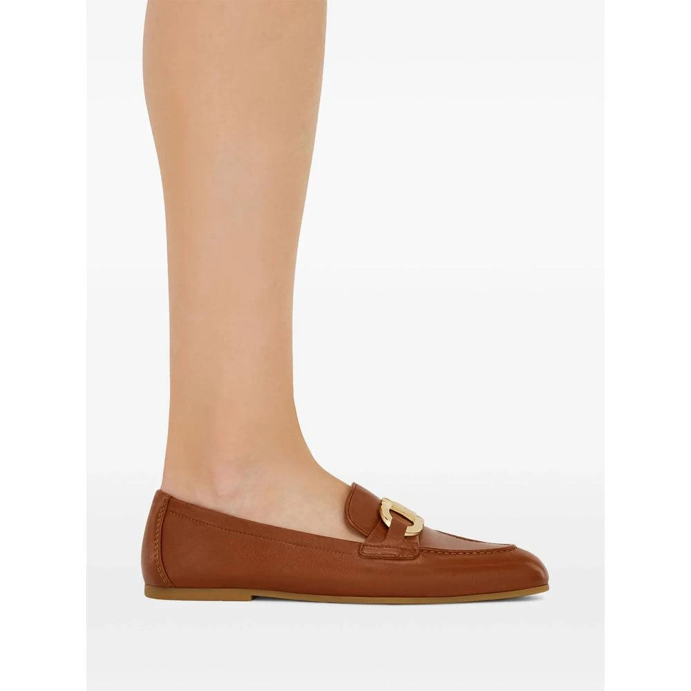 商品Salvatore Ferragamo|Brown Loafers,价格¥3568,第5张图片详细描述