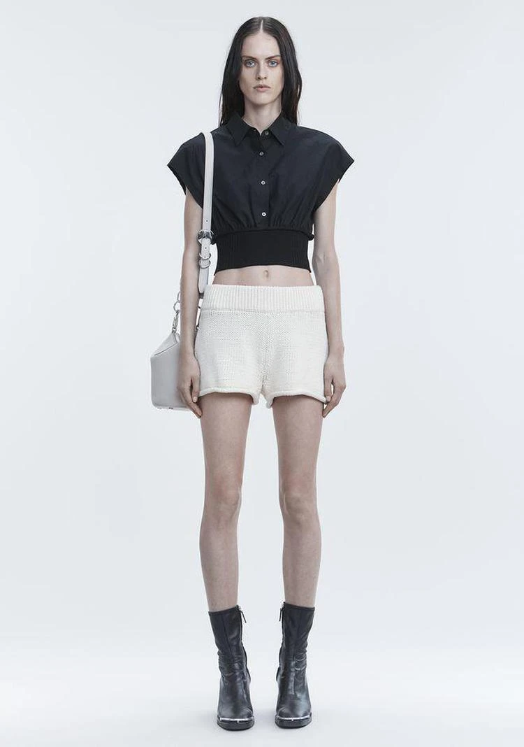 商品Alexander Wang|WASHED POPLIN TOP ,价格¥753,第1张图片