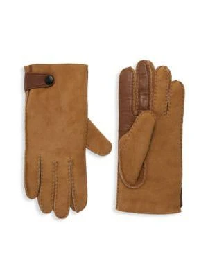 商品UGG|Sheepskin Shearling Leather Gloves,价格¥413,第1张图片