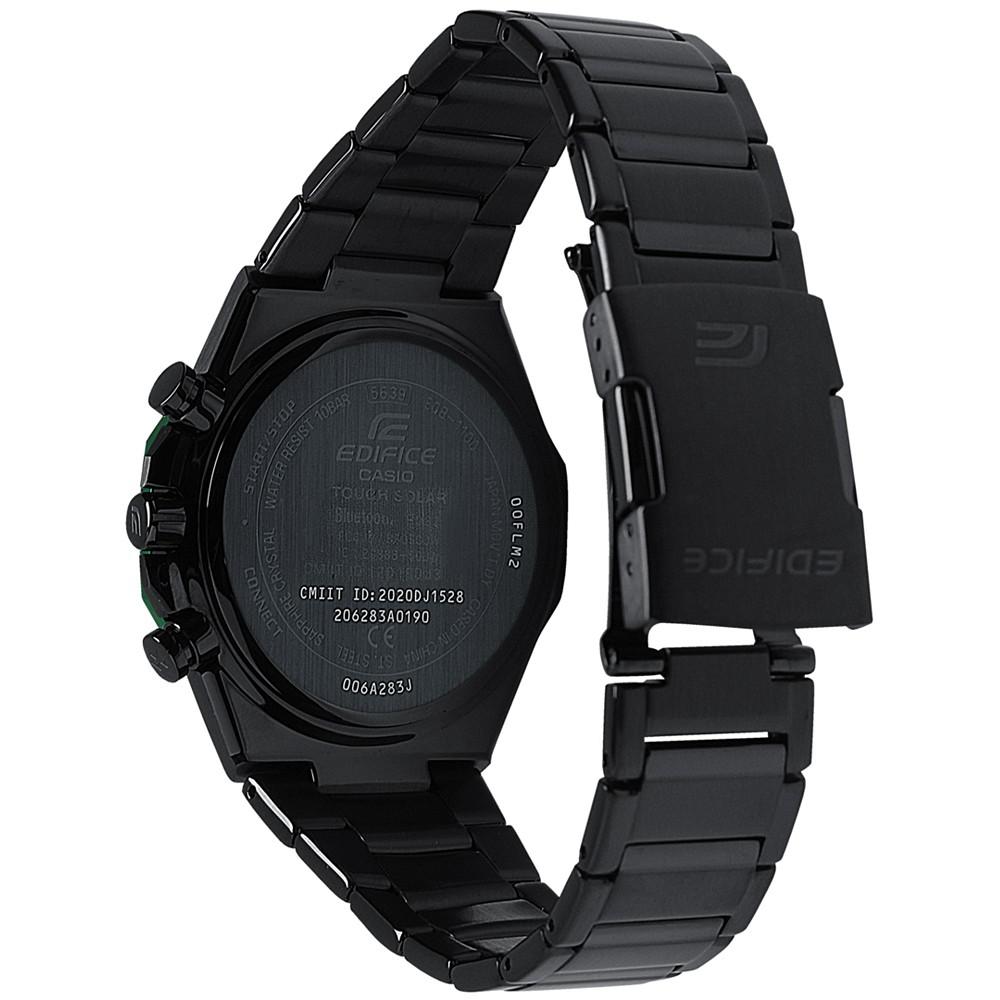 G-Shock Men's Connected Black Stainless Steel Bracelet Watch 42mm商品第3张图片规格展示