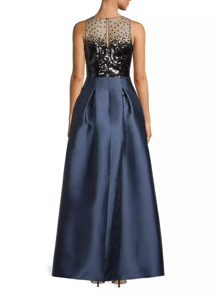 商品Sachin & Babi|Erica Sequin & Satin Gown,价格¥2953,第5张图片详细描述
