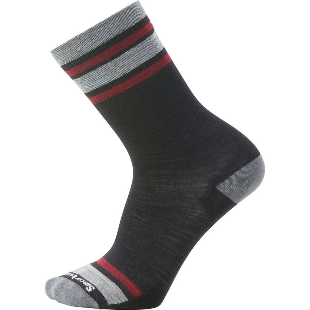 商品SmartWool|Everyday Top Split Stripe Crew Sock - Men's,价格¥62,第1张图片