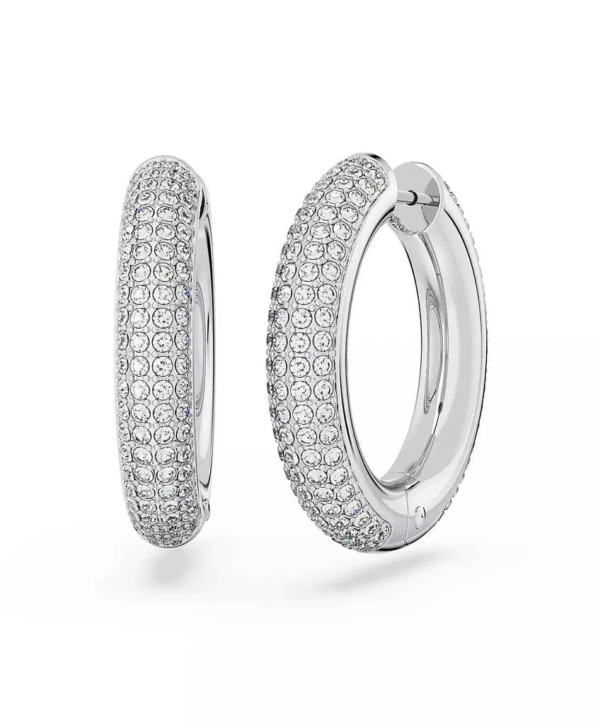 商品Swarovski|Crystal Pave Dextera Hoop Earrings,价格¥1021,第2张图片详细描述