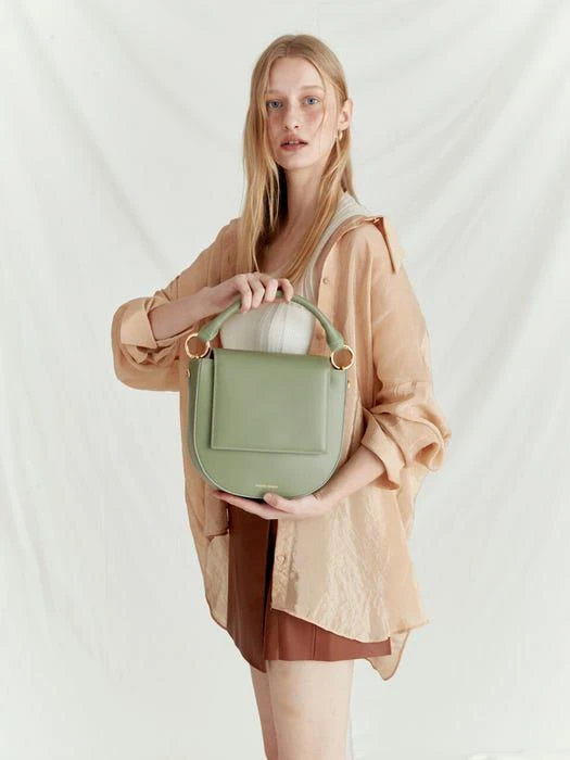 商品JAIGURU DEVAOM|Noguchi Bag_Green Tea,价格¥2704,第2张图片详细描述