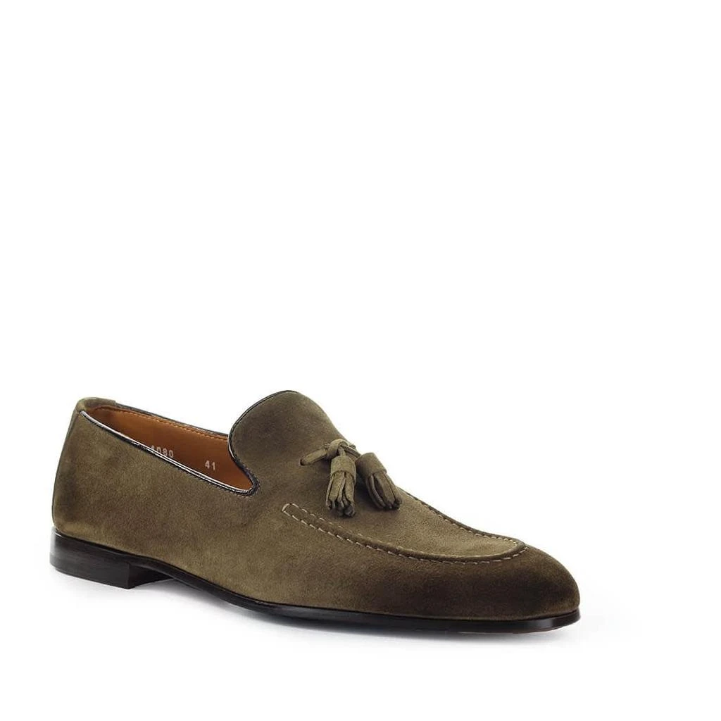 商品DOUCAL'S|Doucal's Doucals Dark Brown Tassels Loafer,价格¥2806,第2张图片详细描述