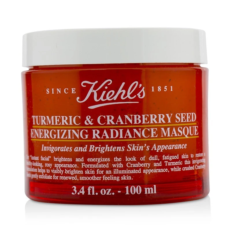 商品Kiehl's|Kiehls 科颜氏 姜黄蔓越莓籽活力亮采面膜 100ml,价格¥395,第1张图片