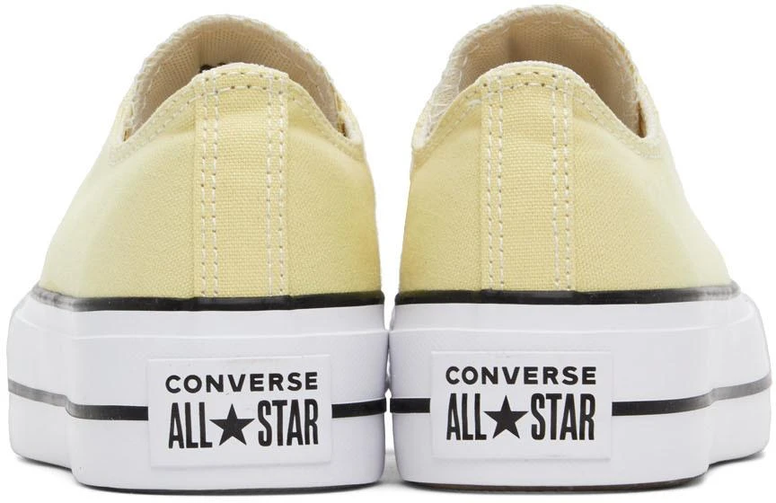 商品Converse|Yellow Chuck Taylor All Star Lift Low Sneakers,价格¥289,第2张图片详细描述