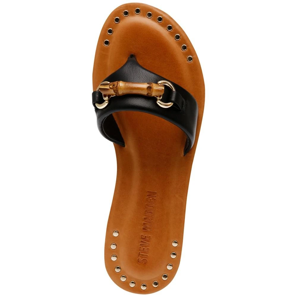 商品Steve Madden|Women's Rebecka Hooded Thong Slide Sandals,价格¥662,第4张图片详细描述