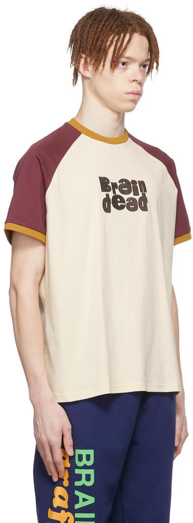 商品Brain Dead|Beige Cotton T-Shirt,价格¥542,第4张图片详细描述