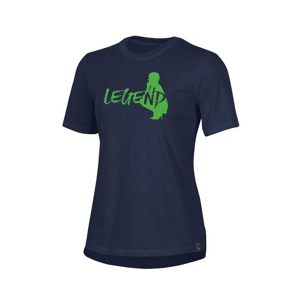 Women's Navy Notre Dame Fighting Irish Muffet McGraw Legend T-shirt商品第2张图片规格展示