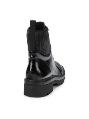 商品Kenneth Cole|Ronnie Faux Leather Combat Boots,价格¥266,第3张图片详细描述