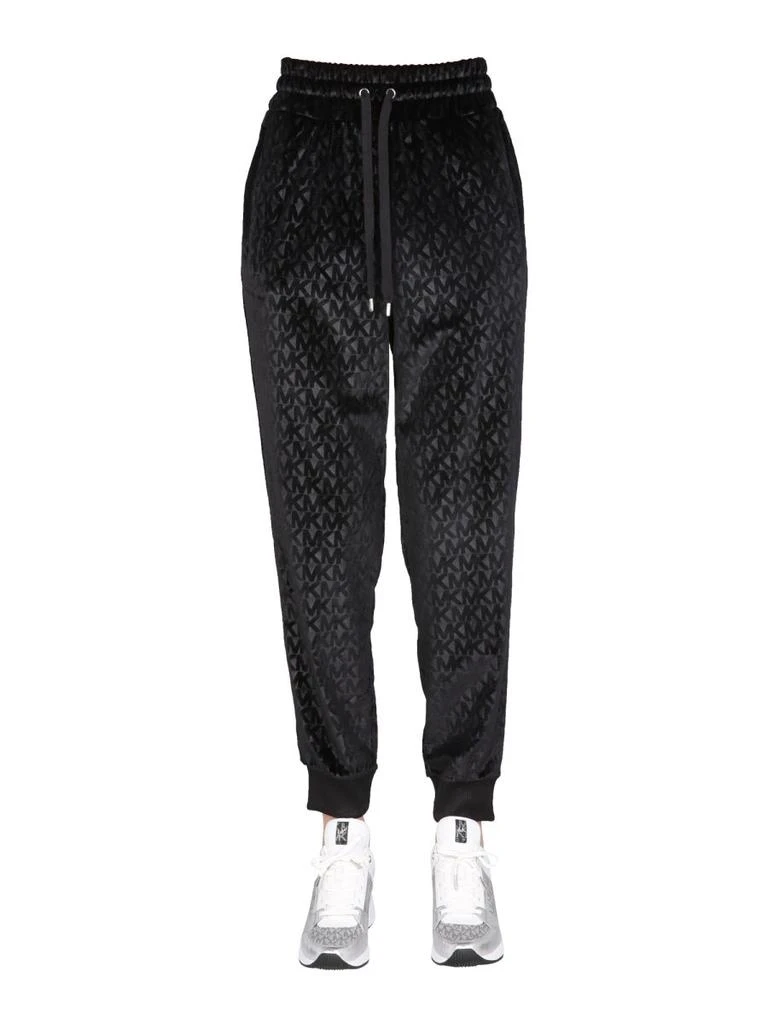 商品Michael Kors|JOGGING PANTS WITH MONOGRAM LOGO,价格¥915,第2张图片详细描述