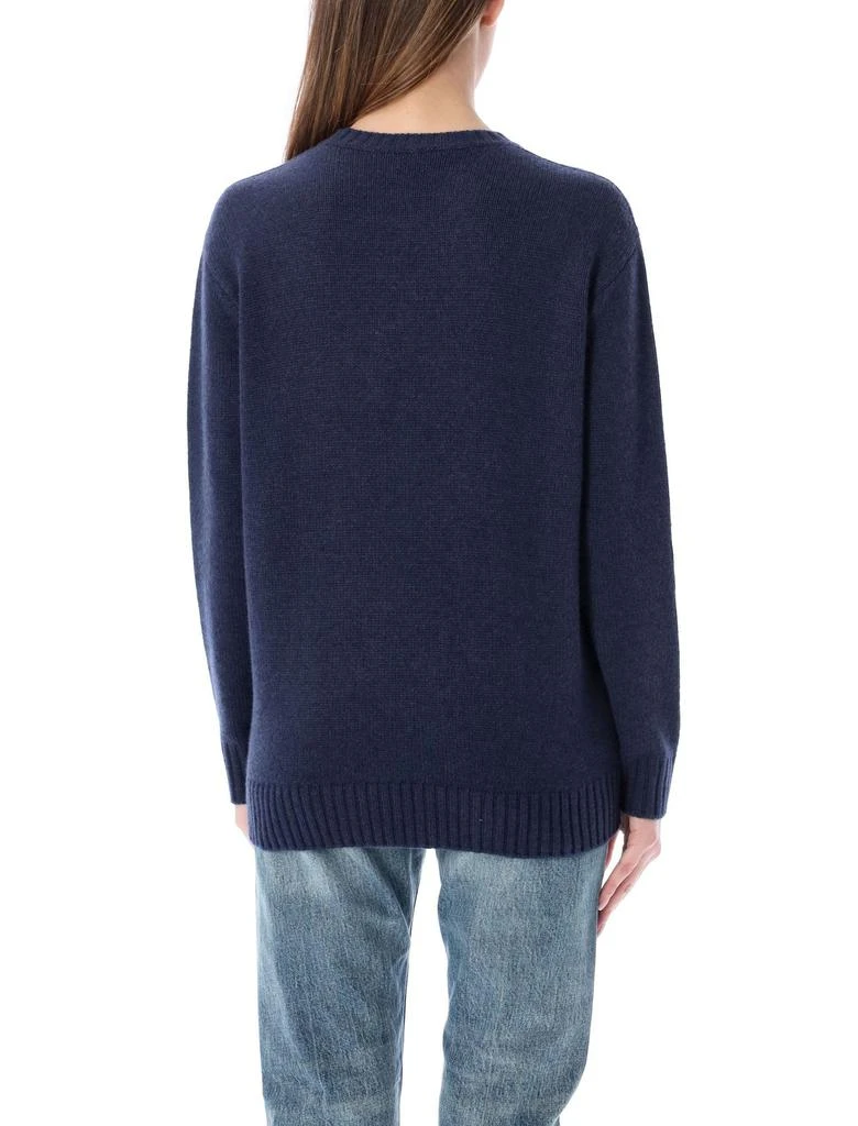 商品Ralph Lauren|Ralph Lauren Island Bear Motif Knitted Jumper,价格¥7705,第2张图片详细描述
