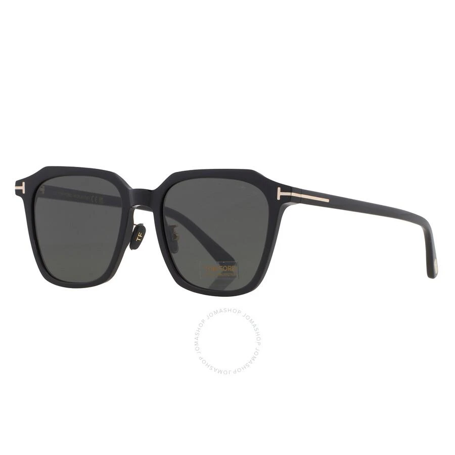 商品Tom Ford|Grey Square Unisex Sunglasses FT0971-K 01A 54,价格¥1340,第3张图片详细描述