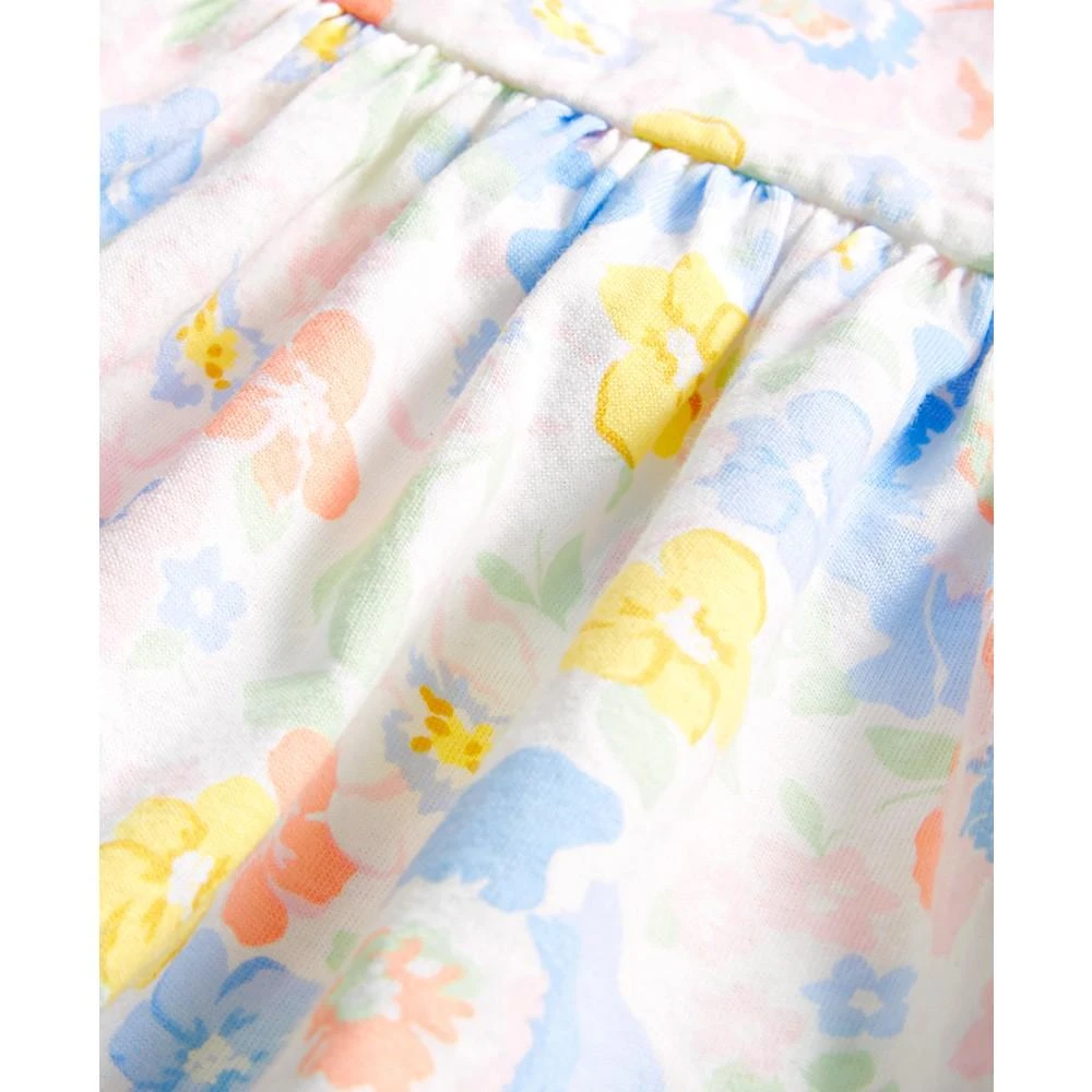 商品First Impressions|Baby Girls Lilian Floral-Print Skirted Sunsuit, Created for Macy's,价格¥69,第3张图片详细描述