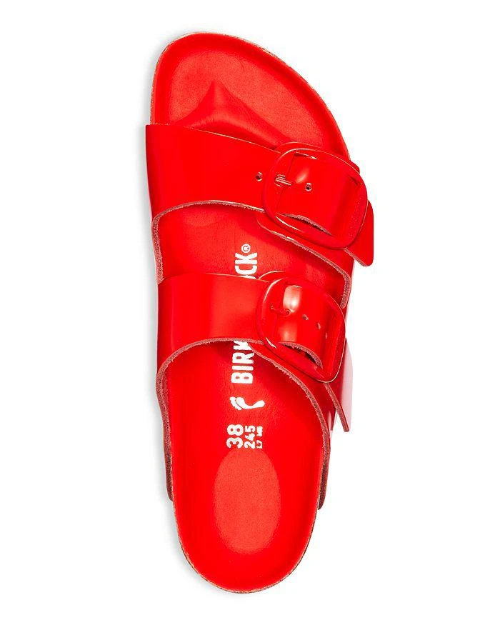 商品Birkenstock|Women's Arizona High Shine Big Buckle Slide Sandals,价格¥769,第4张图片详细描述
