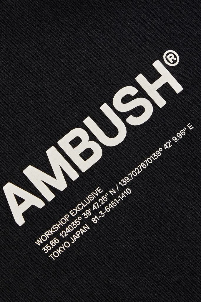 商品Ambush|Printed cotton-fleece sweatshirt,价格¥841,第4张图片详细描述