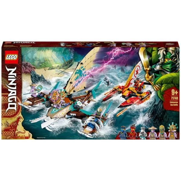 商品LEGO|LEGO NINJAGO: Catamaran Sea Battle Building Set (71748),价格¥528,第1张图片